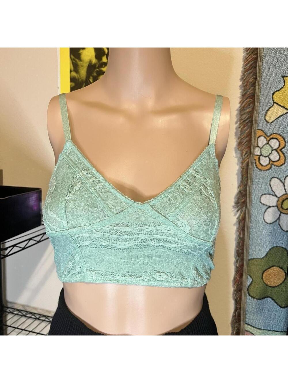 Free People Blue Lace Bralette